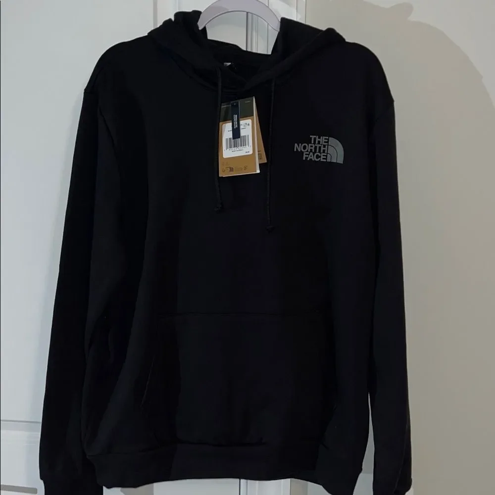 New $65 North Face Pullover Hoodie Hooded sweatshirt-3 Peaks Himalyans Mtn Top L